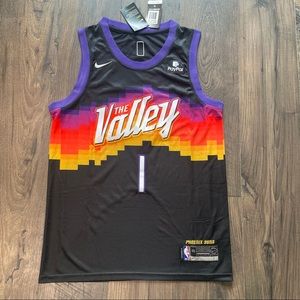 Devin Booker Phoenix Suns Black Jersey